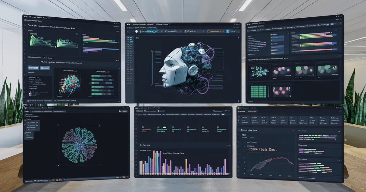 Google NotebookLM interface showing a financial research notebook with curated sources and AI-generated summaries