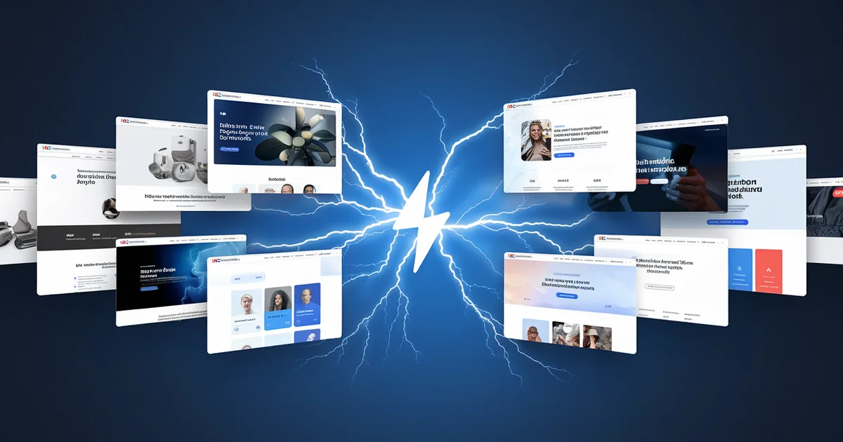 Website loading instantly from a service worker cache while a network connection icon shows offline capability