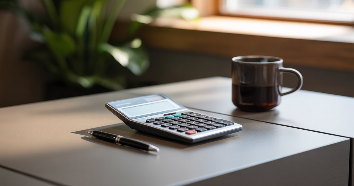 Tax documents and a calculator on a desk with highlighted sections showing legal deductions and loopholes for W-2 workers